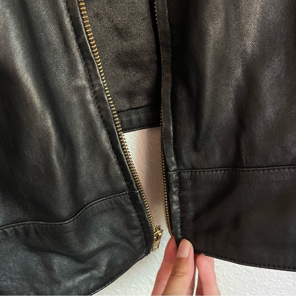 JohnPaulRichard Black Leather Jacket - Picture 4 of 6